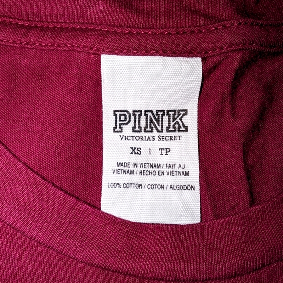 PINK Victoria's Secret Campus Tee *BLING* (Size XS) - Picture 5 of 5